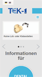 Mobile Screenshot of com.tek-1.de
